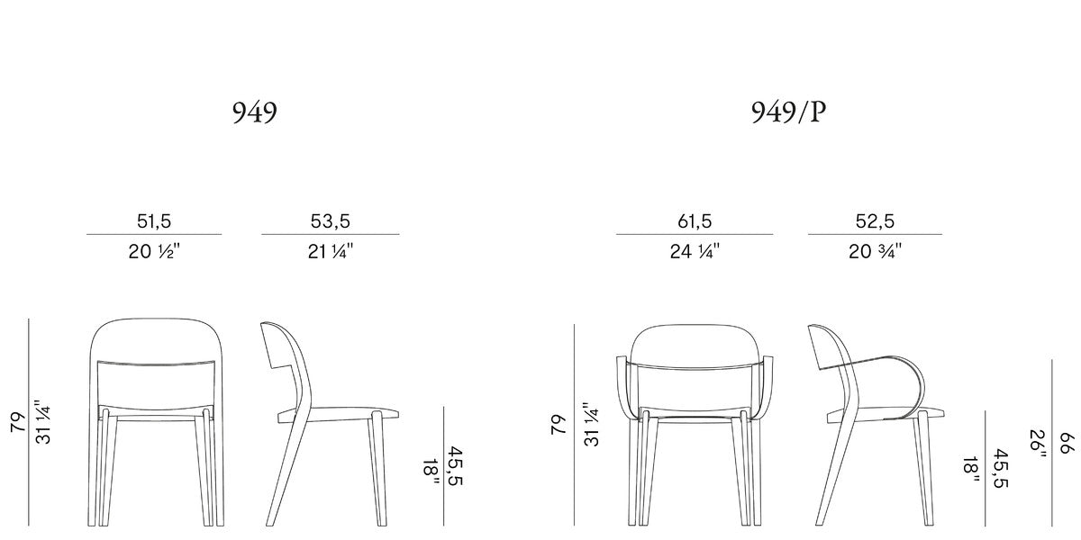 POTOCCO | Minima Dining Chair