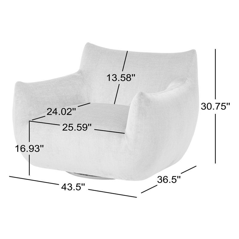 Four Hands Margot Swivel Chair