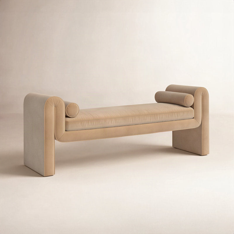 Four Hands Mitchell Accent Bench detail