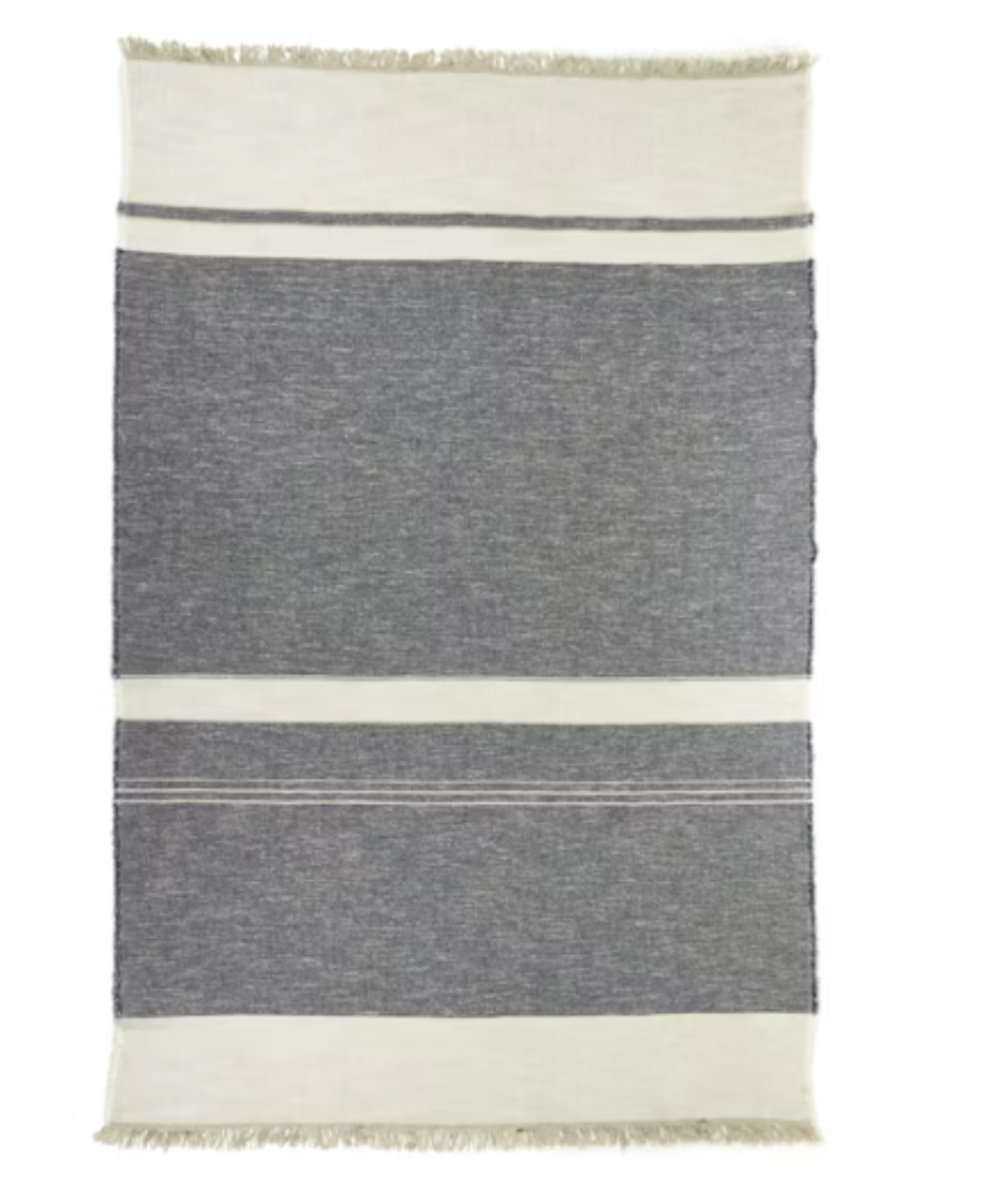 NORTH SEA STRIPE THROW  - Stripe $520.00