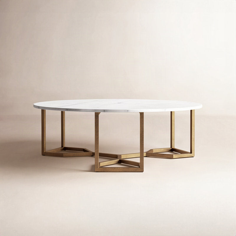 Four Hands Naomi Marble Coffee Table