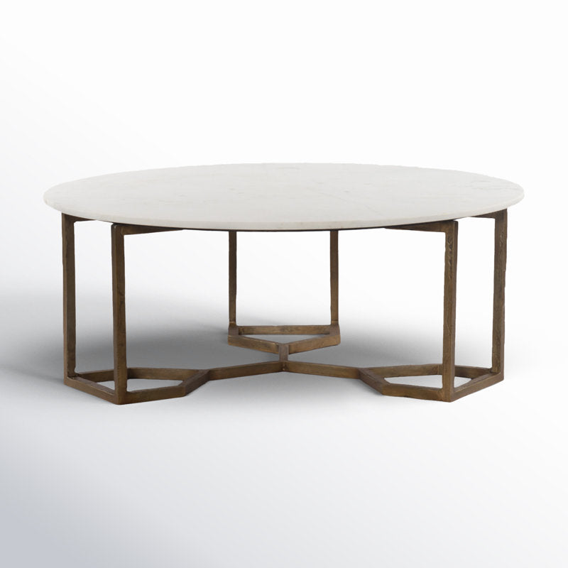 Four Hands Naomi Marble Coffee Table