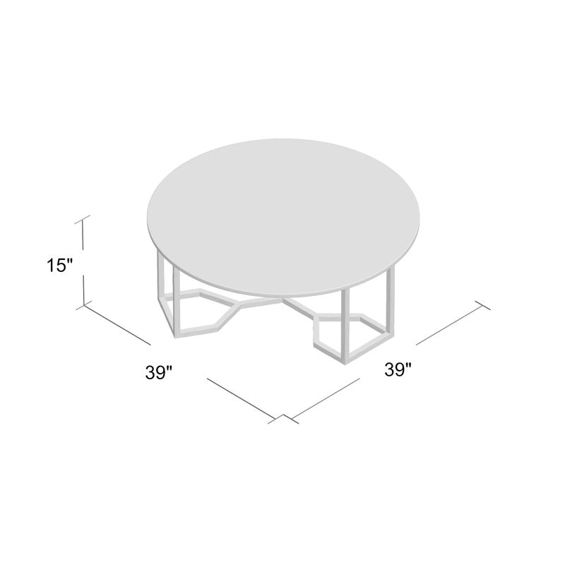 Four Hands Naomi Marble Coffee Table