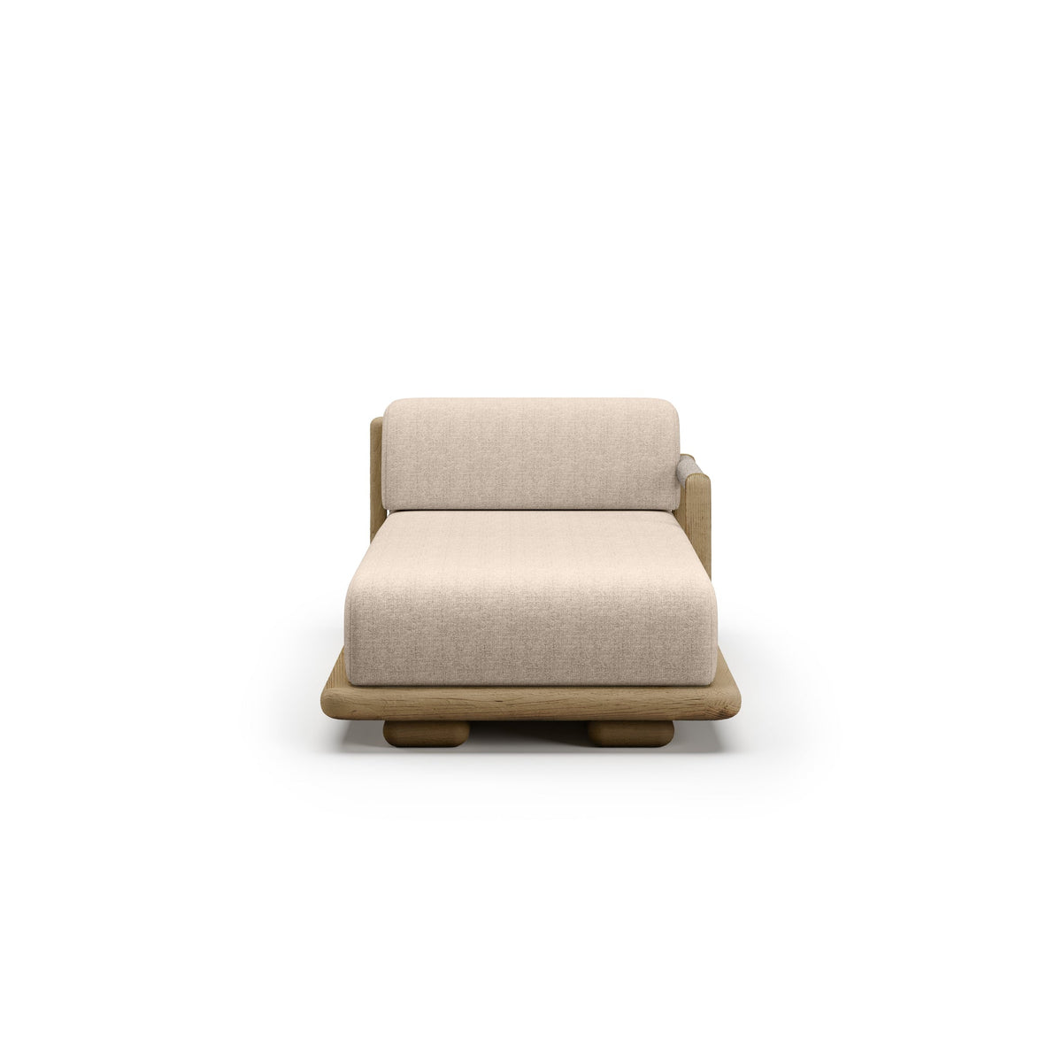 Caleo Right Sun Lounger Module