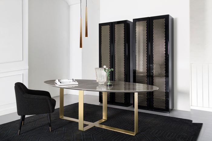 DOM EDIZIONI | PIERRE DINING TABLE | $25,802.23 - $36,210.59