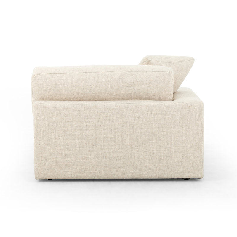 Four Hands Plume Chaise Sectional detail