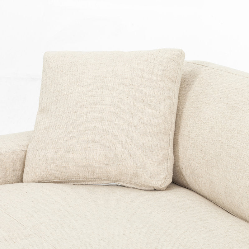 Four Hands Plume Chaise Sectional detail