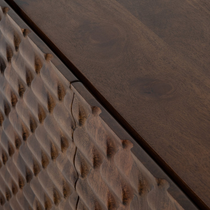 Four Hands Rio Media Console detail