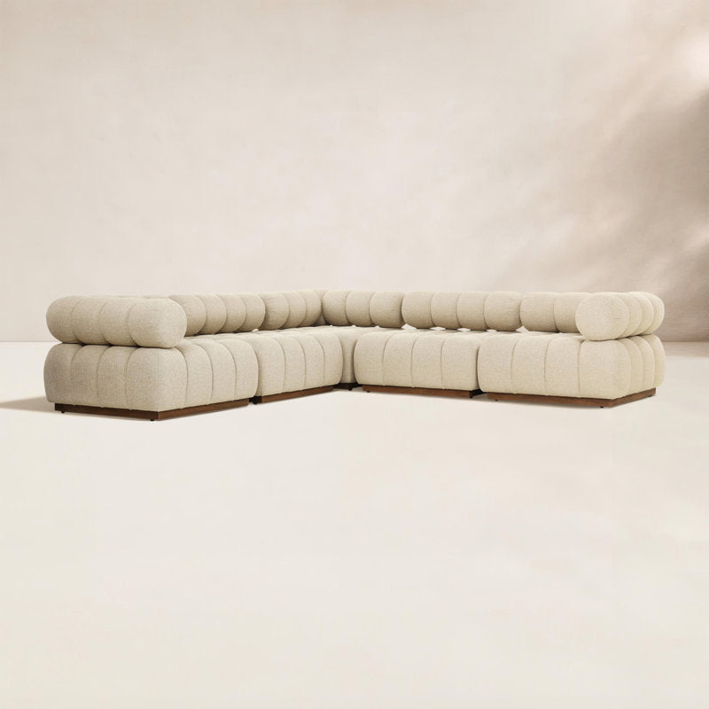 FOUR HANDS | Roma Outdoor 5Pc Sectional-Hayes Cream | $4,950