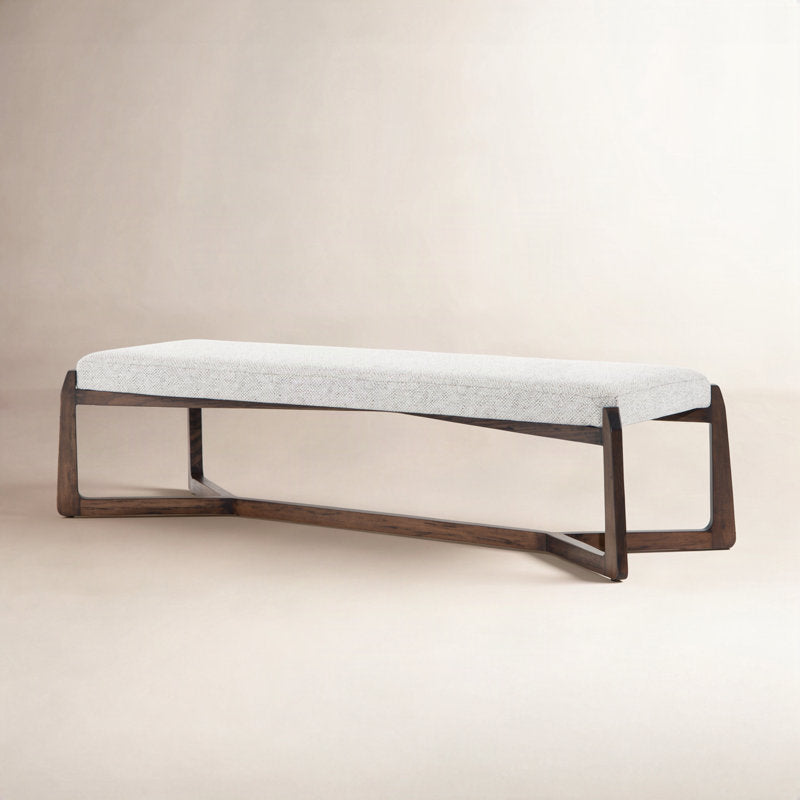 Four Hands Roscoe Upholstered Bench detail