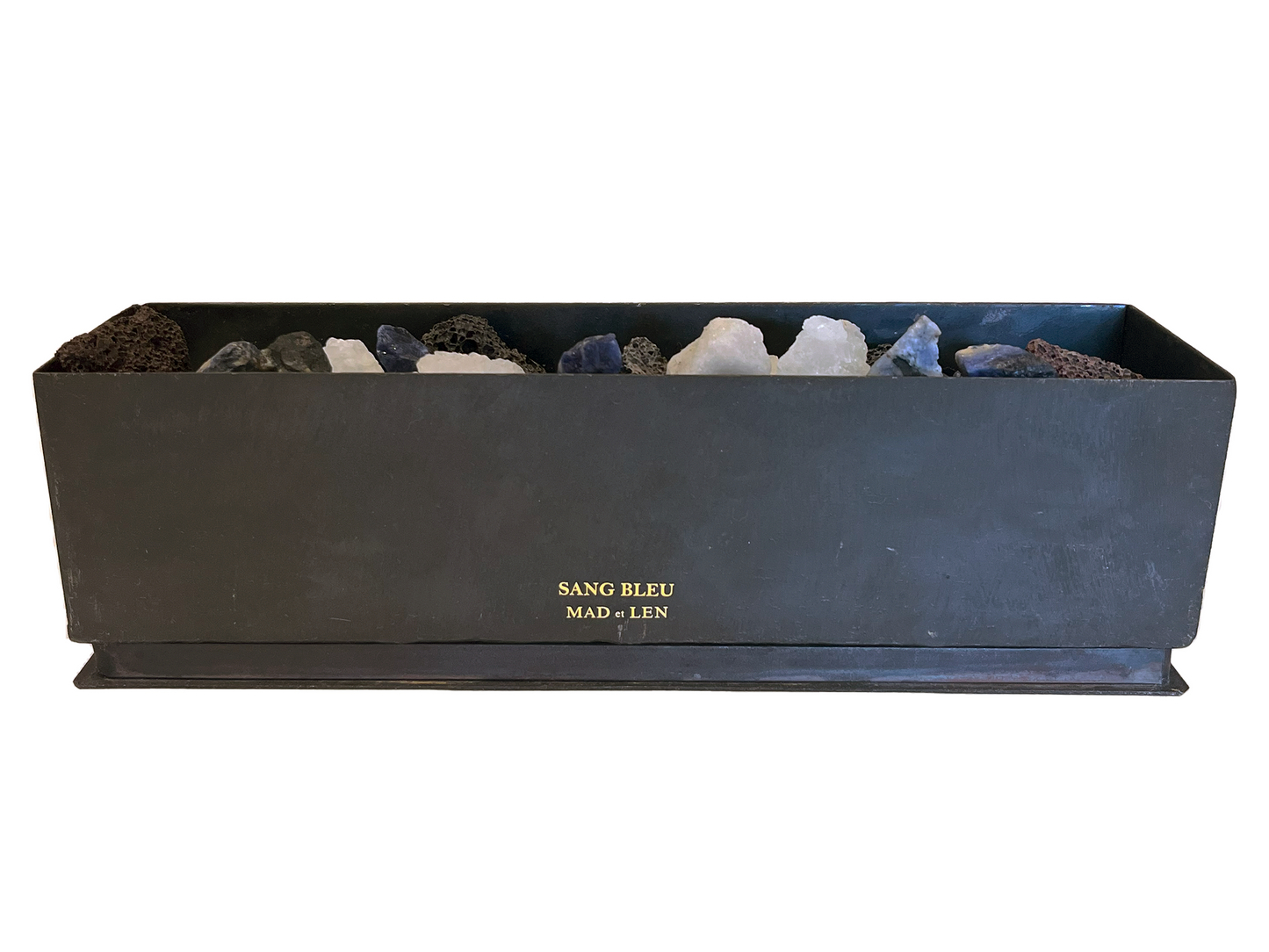SPIRITUELLE BLACK BOX POTPOURRI WITH SODALITE CRYSTALS - $825.00
