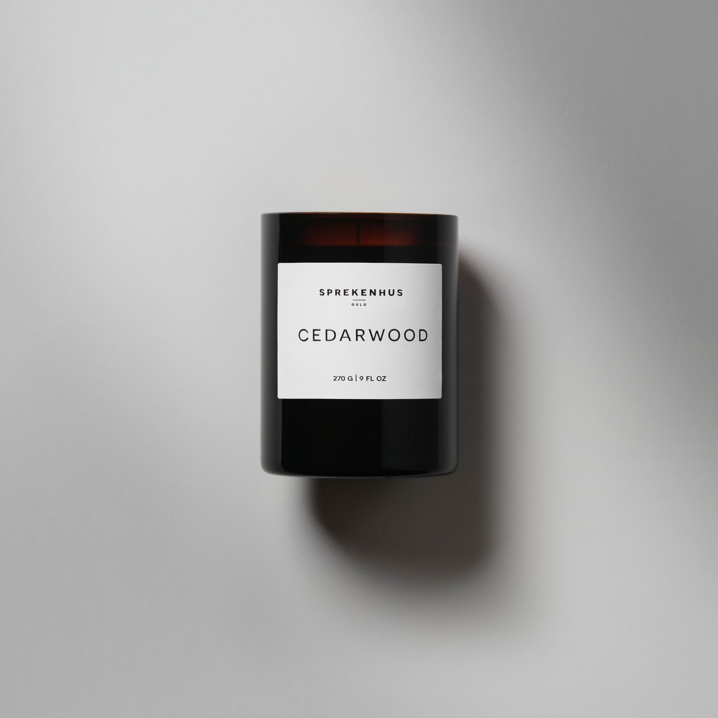 SPREKENHUS I CEDARWOOD FRAGRANCED CANDLE I LARGE I $88.00