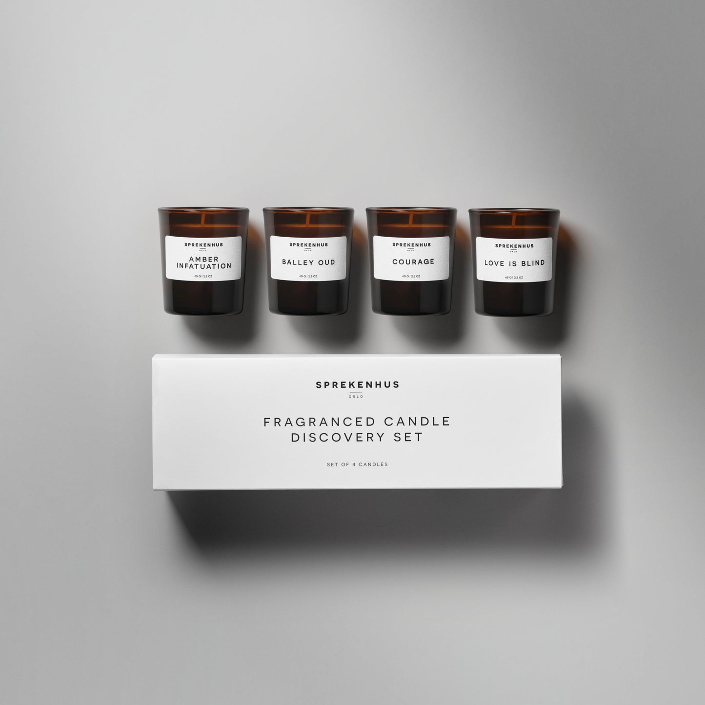 SPREKENHUS FRAGRANCED CANDLE DISCOVERY KIT - $100