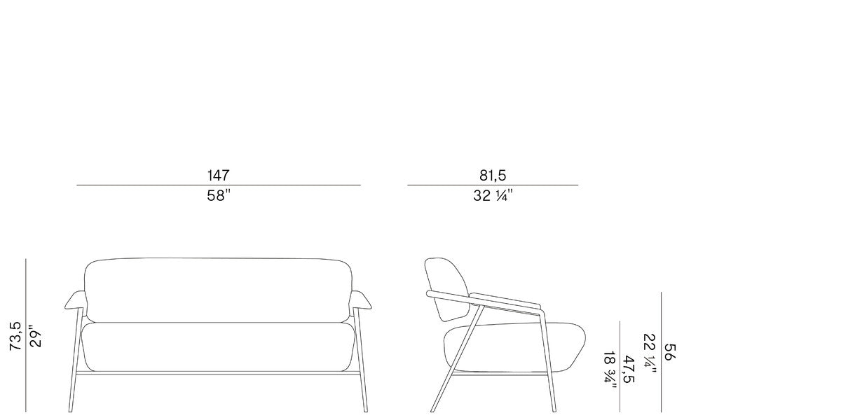 POTOCCO | Stay Sofa