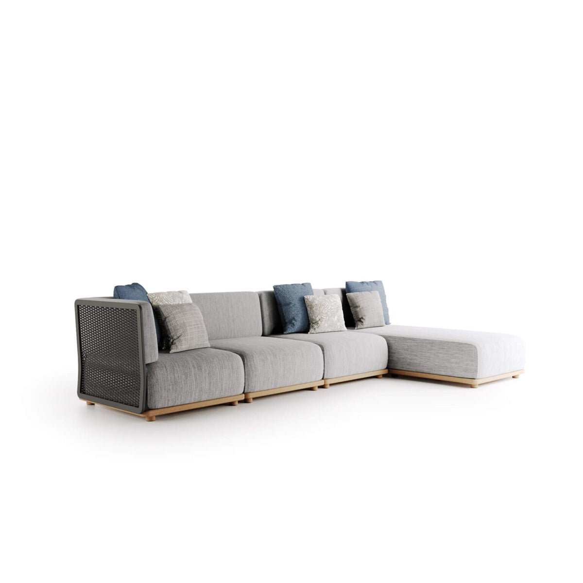 Atmosphera Switch Sofa - black studio shot