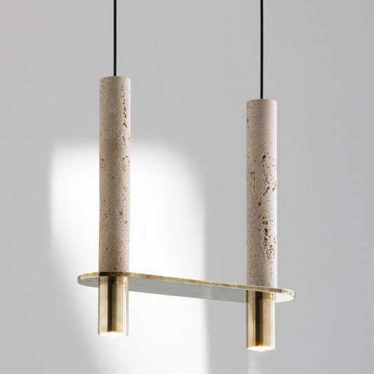 META POLISHED BRASS | Mini Parallel Pendant by David Pompa from $4,433.00