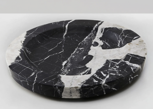 CREPTE ELONGATED BOWL, Black by Gilles Caffier - $3,190.00