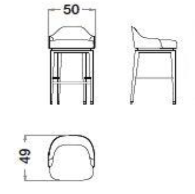 SENSO | Bar stool by CPRN - $2,370.50 - $3,487.00