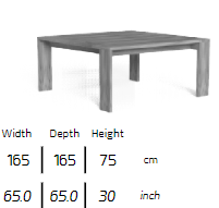 TALENTI | Argo WOOD DINNING TABLE - $6,773.14 - $17,717.70