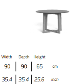 TALENTI | EVER  CIRCLE DINING TABLE - $5305.97 - $9,016.90