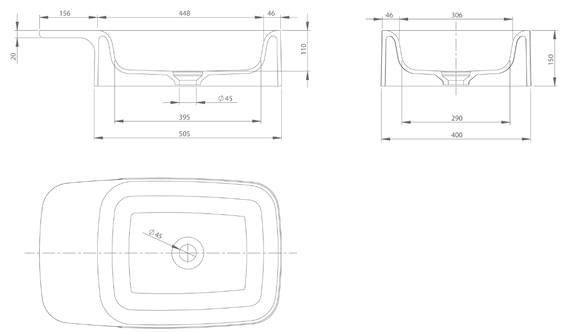 PRIDE COUNTERTOP WASH BASIN | PIETRA CASA BRAND | $2,287.01