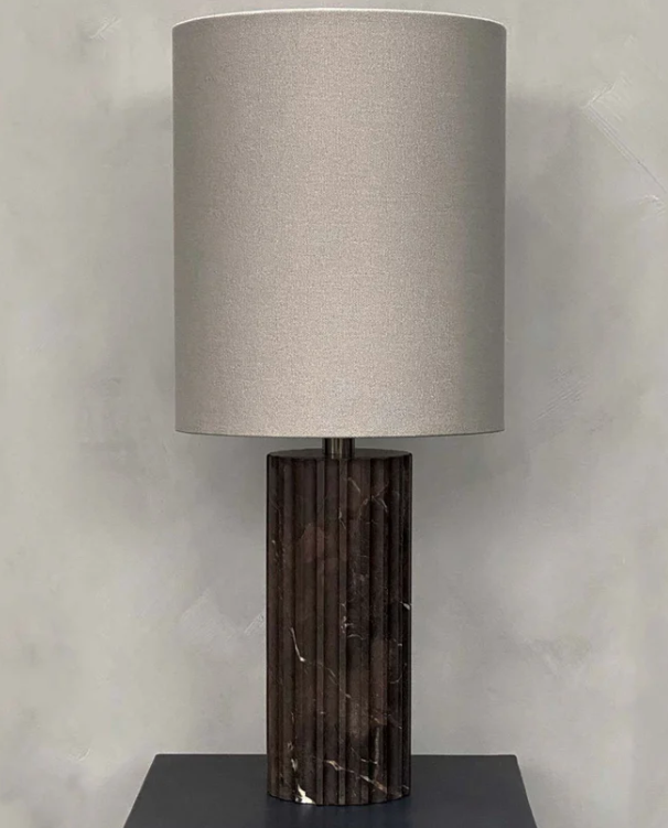 PIETRA CASA - COLUMN TABLE LAMP - SHADOW BLACK - $2,449.92