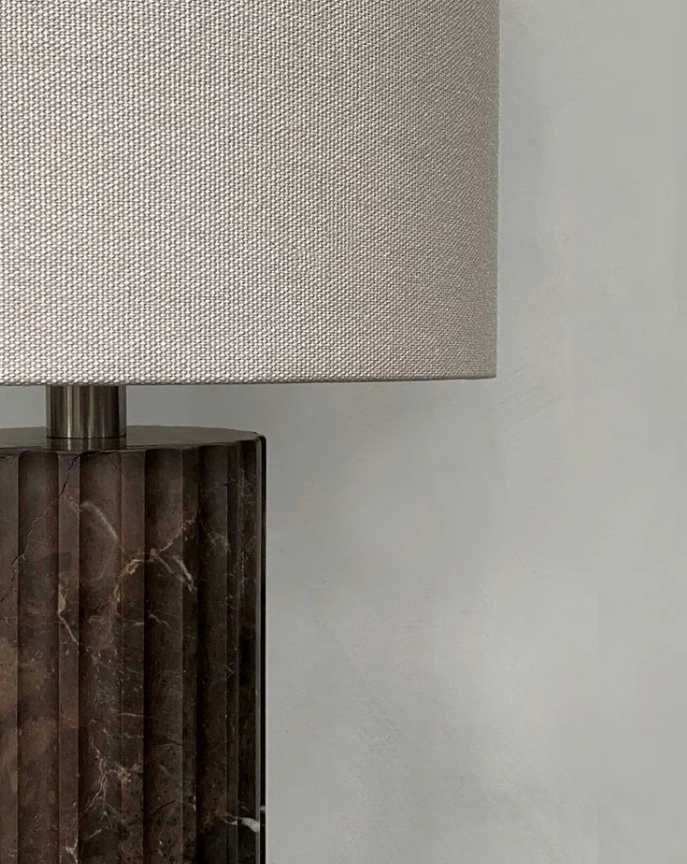 PIETRA CASA - COLUMN TABLE LAMP - SHADOW BLACK - $2,449.92