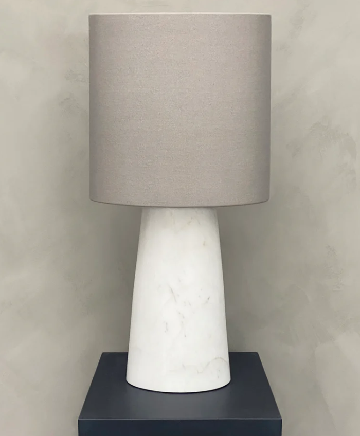 PIETRA CASA - VERSO SMALL TABLE LAMP - SHADED WHITE - $2,449.92