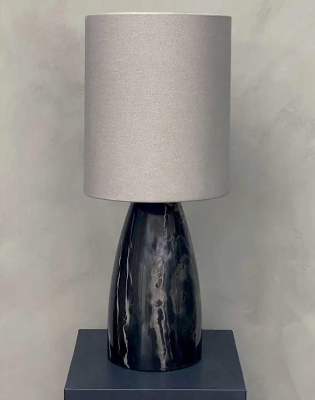 PIETRA CASA - VOLCANO TABLE LAMP - WINTER BLACK  - $2,449.92