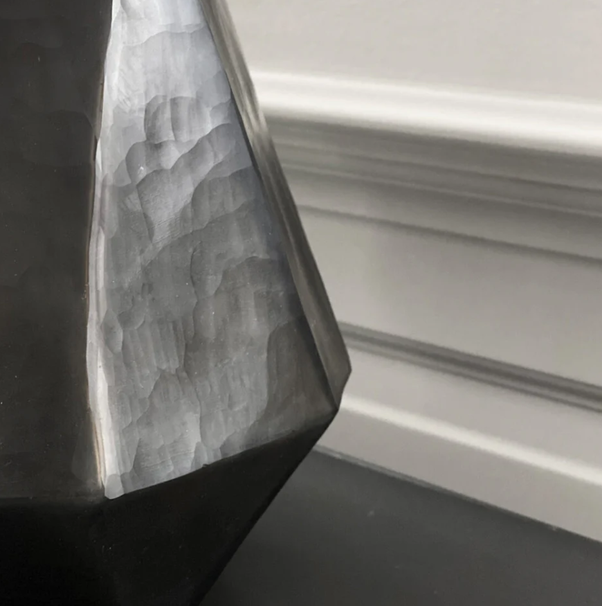 PIETRA CASA - OBSIDIAN FACET LAMP - $2,361.95