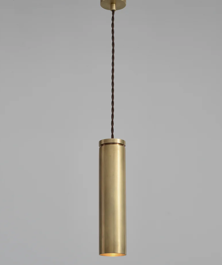 PIETRA CASA - ELEMENT PENDANT - SATIN BRASS - $1,020.00