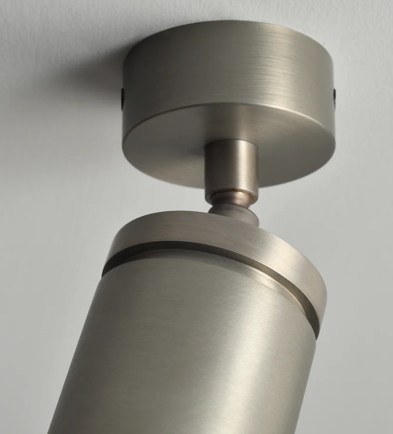 PIETRA CASA - ELEMENT SPOT LAMP - SATIN NICKEL - $1,020.00