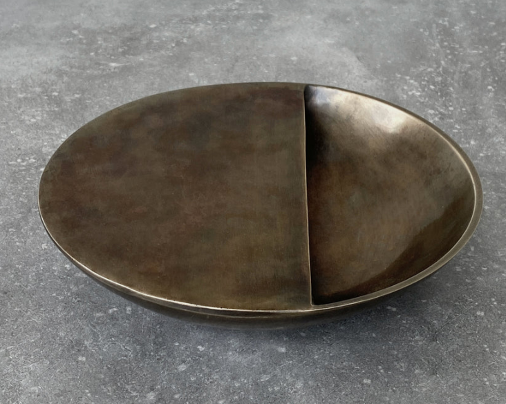 PIETRA CASA - COVA BOWL - BURNISHED BRASS - $320.00