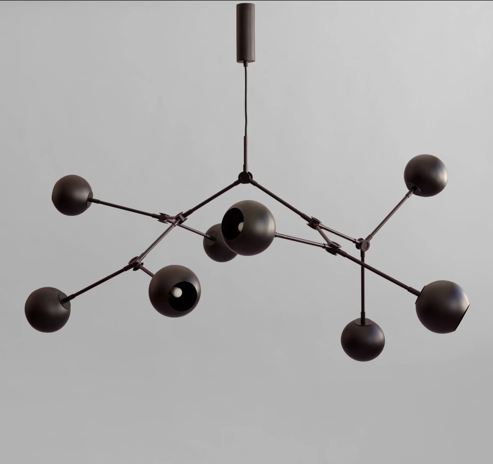 101 COPENHAGEN I DROP CHANDELIER GLOBE, MINI I $1,295.00