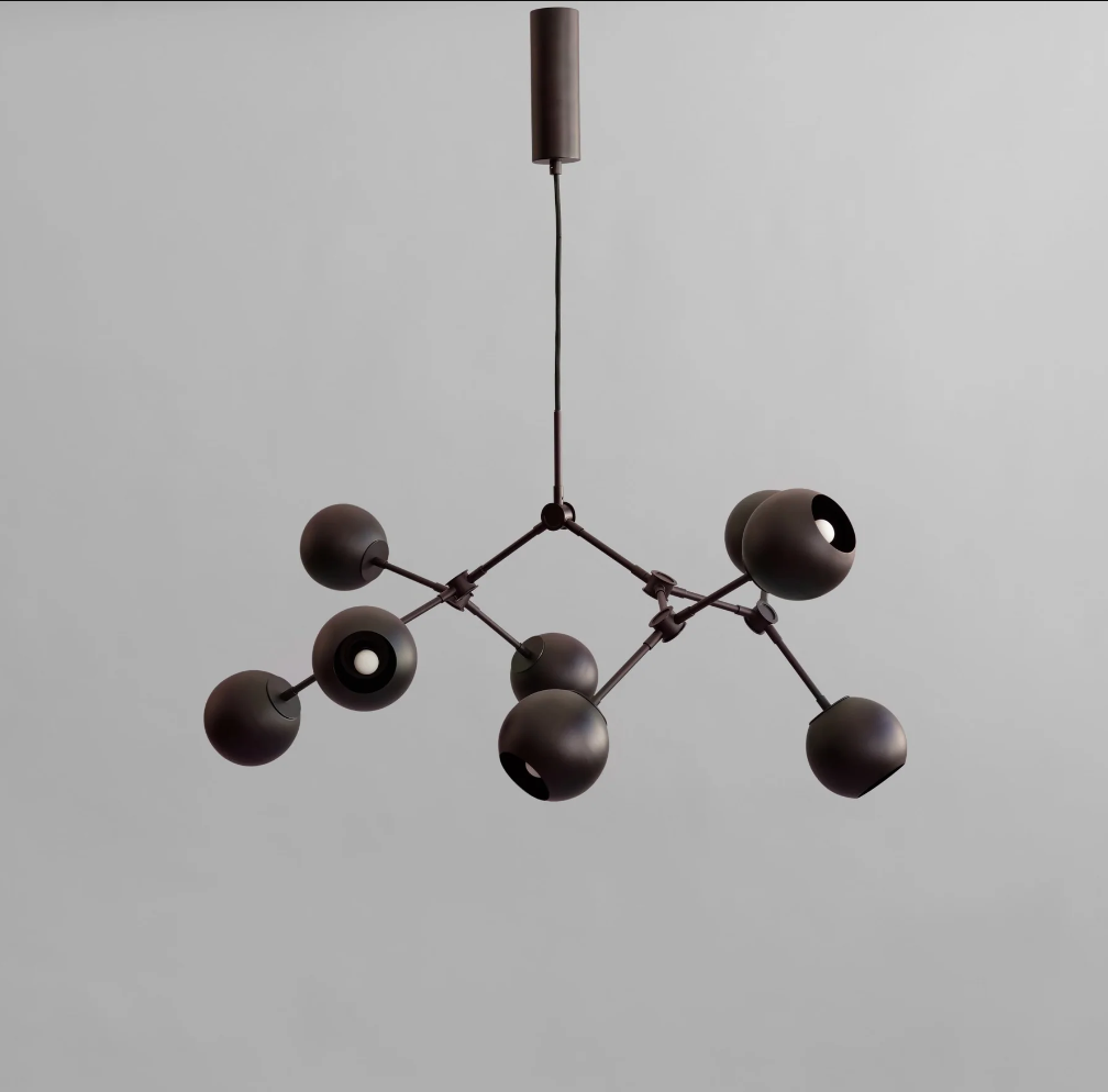 101 COPENHAGEN I DROP CHANDELIER GLOBE I $1,695.00