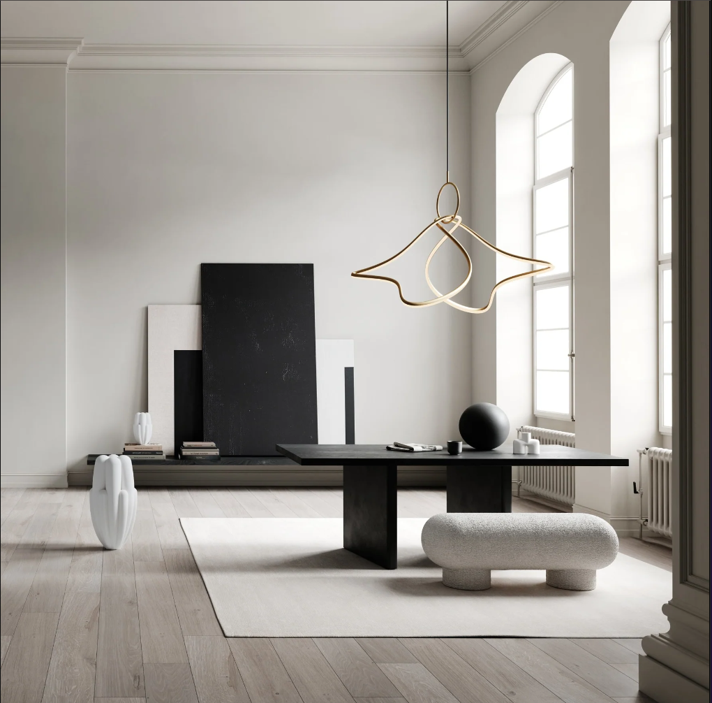 101 COPENHAGEN I KUMO CHANDELIER, BIG I $1,495.00