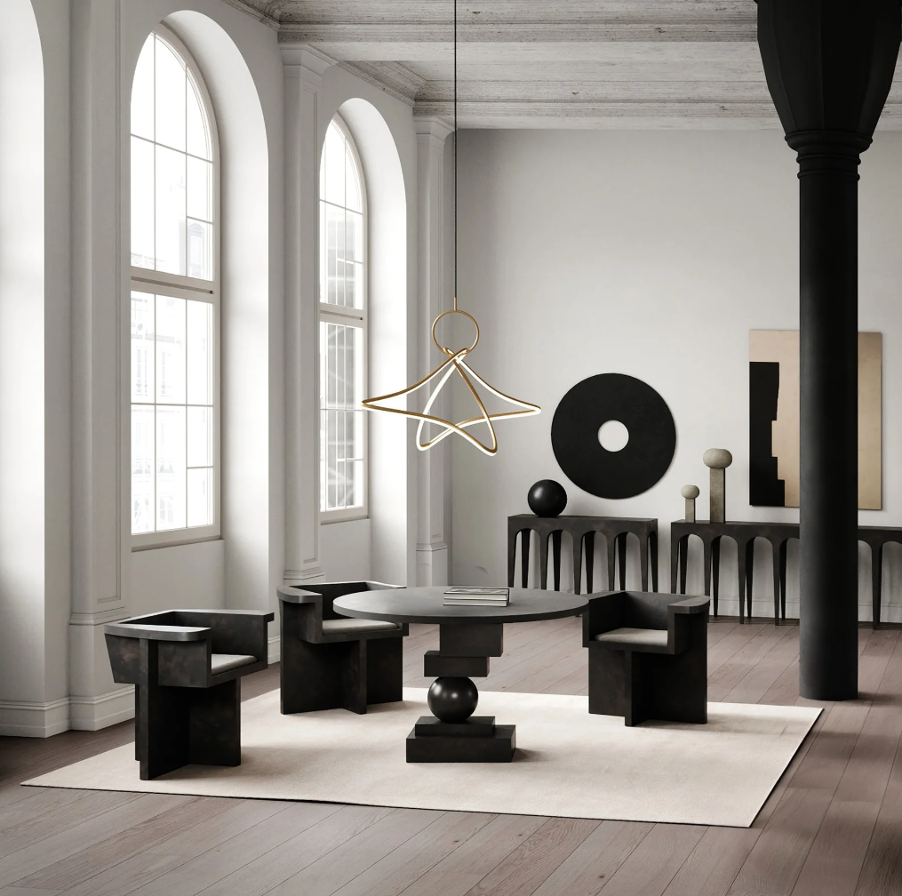 101 COPENHAGEN I KUMO CHANDELIER, MINI I $1,145.00