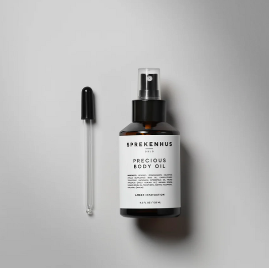 SPREKENHUS I AMBER INFATUATION BODY OIL I 125 ML I $87.00
