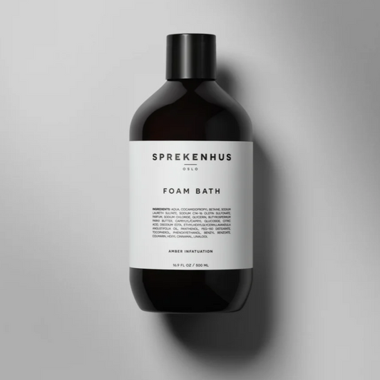 SPREKENHUS I AMBER INFATUATION FOAM BATH I 500ML I $69.00