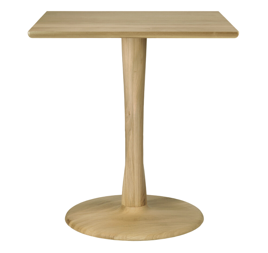 ETHNICRAFT TORSION SQUARE DINING TABLE - OAK | $1,799.00