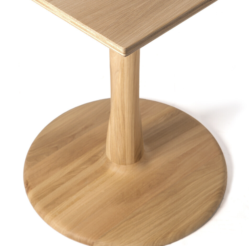 ETHNICRAFT TORSION SQUARE DINING TABLE - OAK | $1,799.00