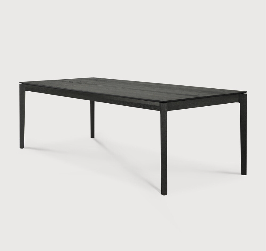 ETHNICRAFT BOK DINING TABLE - OAK BLACK | $4,219.00