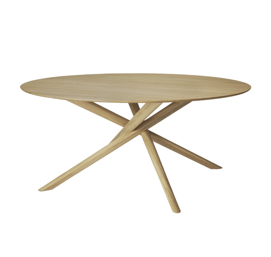 ETHNICRAFT MIKADO ROUND DINING TABLE | $4,129.00