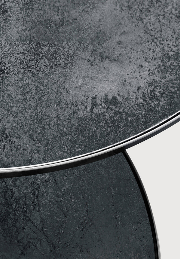 ETHNICRAFT NESTING COFFEE TABLE SET - CHARCOAL | $1,759.00