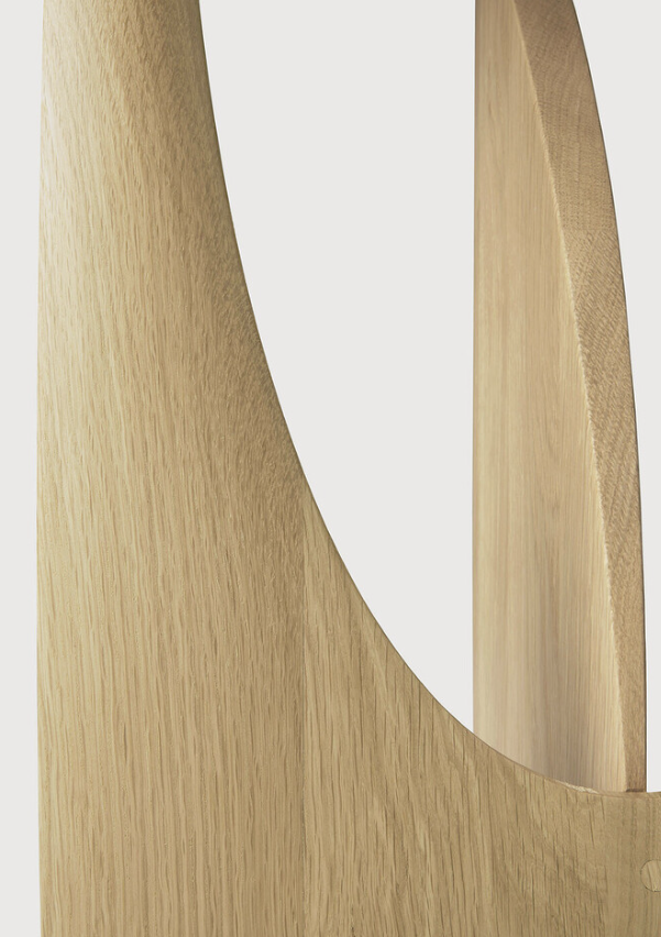 ETHNICRAFT GEOMETRIC SIDE TABLE - OAK | $749.00