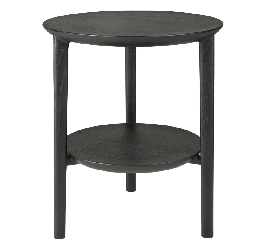ETHNICRAFT BOK SIDE TABLE - OAK BLACK | $869.00