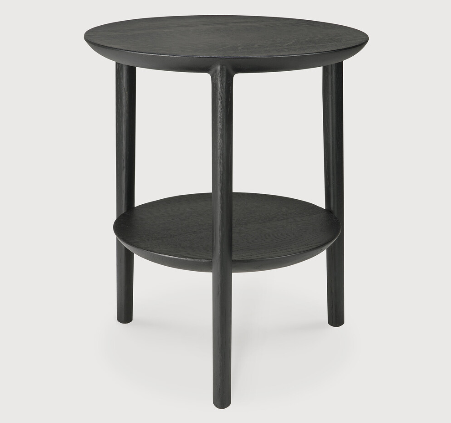 ETHNICRAFT BOK SIDE TABLE - OAK BLACK | $869.00