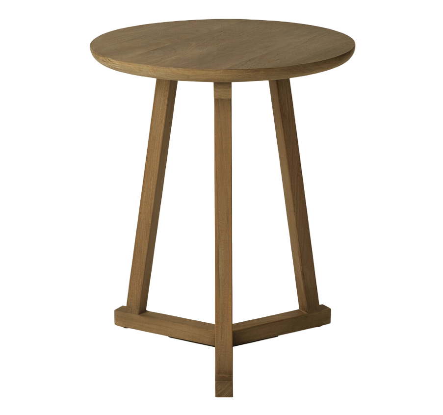 ETHNICRAFT TRIPOD SIDE TABLE - TEAK | $449.00