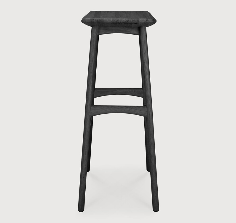 ETHNICRAFT OSSO BAR STOOL - OAK BLACK | $859.00