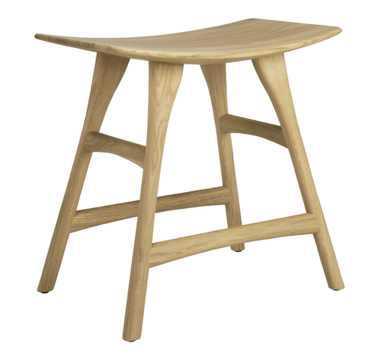 ETHNICRAFT OSSO DINING STOOL - OAK | $559.00